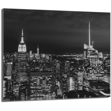 Placa protectora de vidrio para estufa 60x52 City