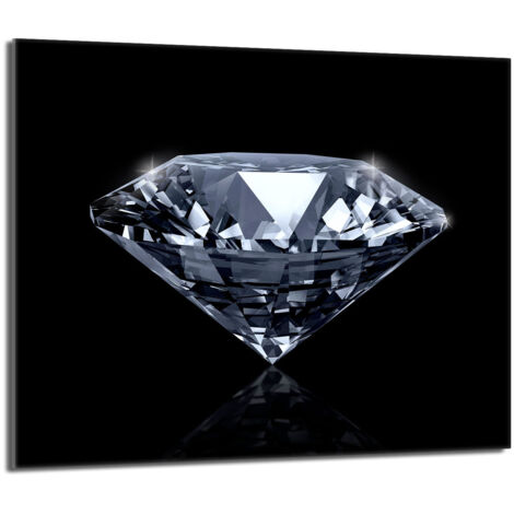 Placa protectora de vidrio para estufa 60x52 Diamante