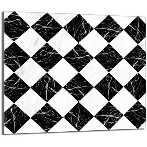 Placa protectora de vidrio para estufa 60x52 Mosaico