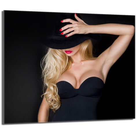 Placa protectora de vidrio para estufa 60x52 Mujer