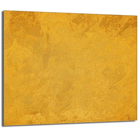 Placa protectora de vidrio para estufa 60x52 Oro