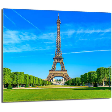 Placa protectora de vidrio para estufa 60x52 París