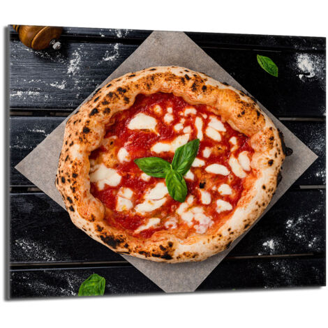 Placa protectora de vidrio para estufa 60x52 Pizza