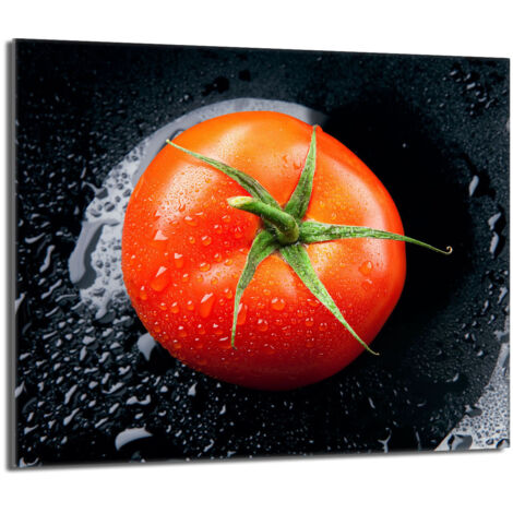 Placa protectora de vidrio para estufa 60x52 Tomate