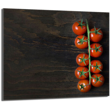 Placa protectora de vidrio para estufa 60x52 Tomate