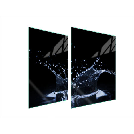 PLACA PROTECTORA DE VIDRIO PARA ESTUFA 70x52 AGUA