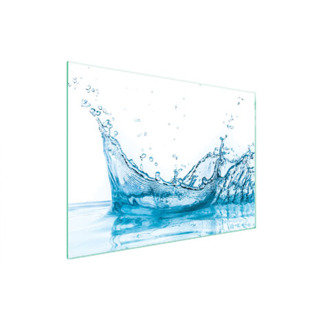 PLACA PROTECTORA DE VIDRIO PARA ESTUFA 70x52 AGUA