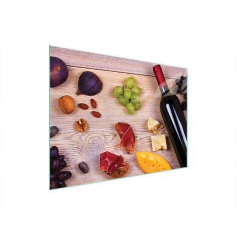 PLACA PROTECTORA DE VIDRIO PARA ESTUFA 70x52 ALIMENTOS