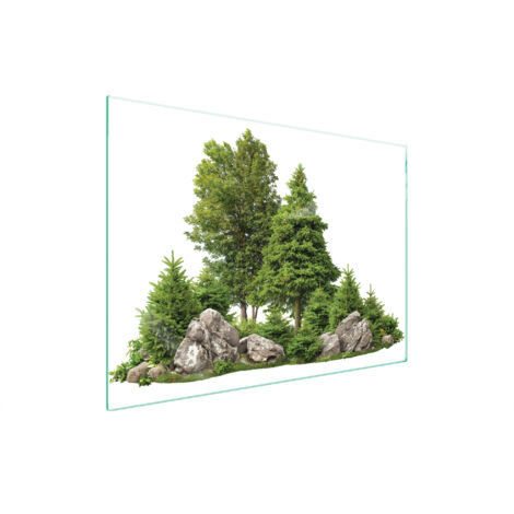 PLACA PROTECTORA DE VIDRIO PARA ESTUFA 70x52 ÁRBOL