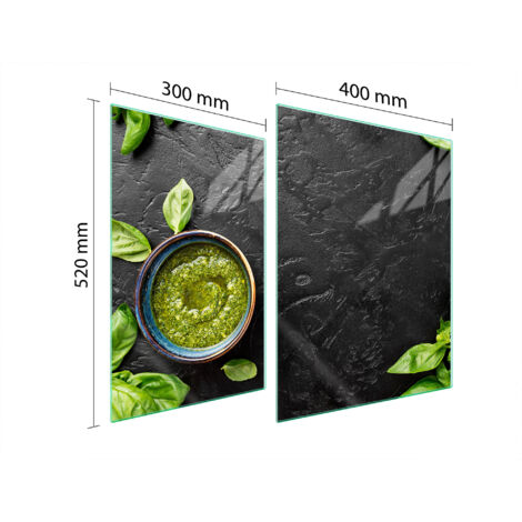 PLACA PROTECTORA DE VIDRIO PARA ESTUFA 70x52 BASIL