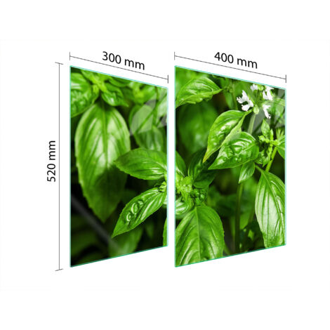PLACA PROTECTORA DE VIDRIO PARA ESTUFA 70x52 BASIL