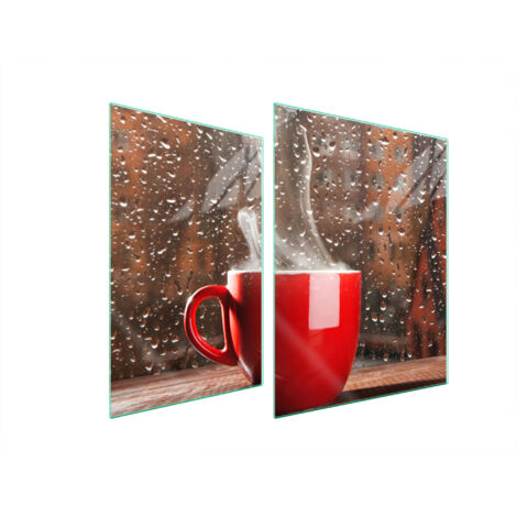 PLACA PROTECTORA DE VIDRIO PARA ESTUFA 70x52 CAFÉ