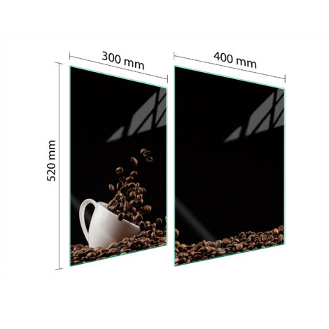 PLACA PROTECTORA DE VIDRIO PARA ESTUFA 70x52 CAFÉ