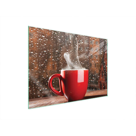 PLACA PROTECTORA DE VIDRIO PARA ESTUFA 70x52 CAFÉ