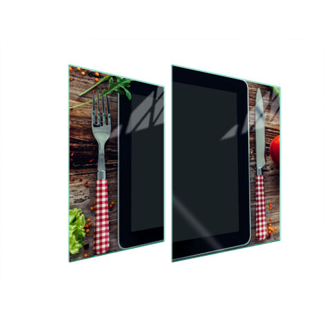 PLACA PROTECTORA DE VIDRIO PARA ESTUFA 70x52 COCINA