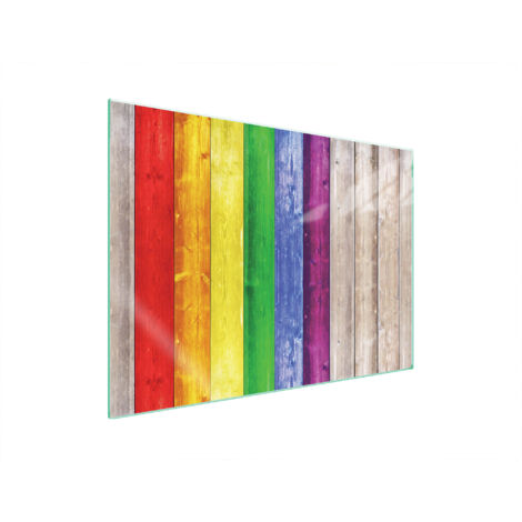 PLACA PROTECTORA DE VIDRIO PARA ESTUFA 70x52 COLOREADA