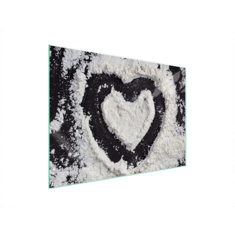 PLACA PROTECTORA DE VIDRIO PARA ESTUFA 70x52 CORAZÓN