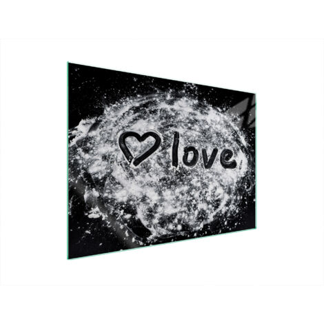 PLACA PROTECTORA DE VIDRIO PARA ESTUFA 70x52 CORAZÓN