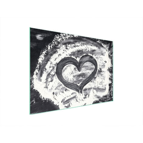 PLACA PROTECTORA DE VIDRIO PARA ESTUFA 70x52 CORAZÓN