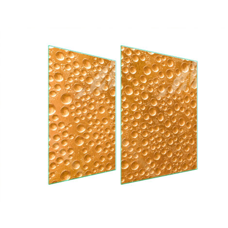 PLACA PROTECTORA DE VIDRIO PARA ESTUFA 70x52 GOTAS