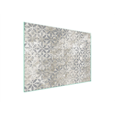 PLACA PROTECTORA DE VIDRIO PARA ESTUFA 70x52 GRIS
