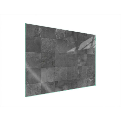 PLACA PROTECTORA DE VIDRIO PARA ESTUFA 70x52 GRIS