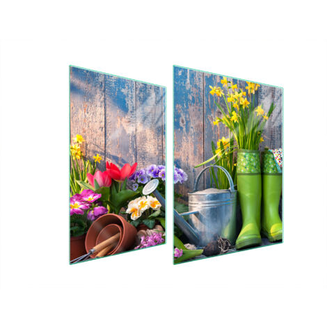 PLACA PROTECTORA DE VIDRIO PARA ESTUFA 70x52 JARDÍN