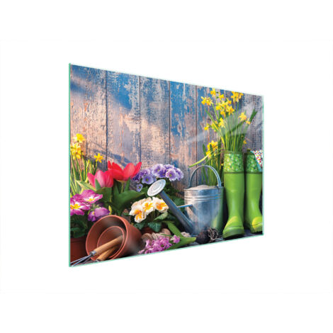 PLACA PROTECTORA DE VIDRIO PARA ESTUFA 70x52 JARDÍN