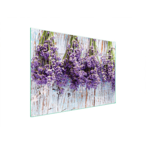 PLACA PROTECTORA DE VIDRIO PARA ESTUFA 70x52 LAVANDA