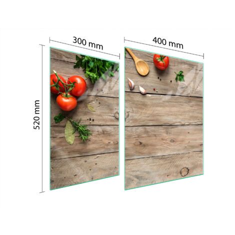 PLACA PROTECTORA DE VIDRIO PARA ESTUFA 70x52 LEÑA