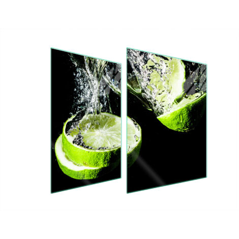 PLACA PROTECTORA DE VIDRIO PARA ESTUFA 70x52 LIMÓN