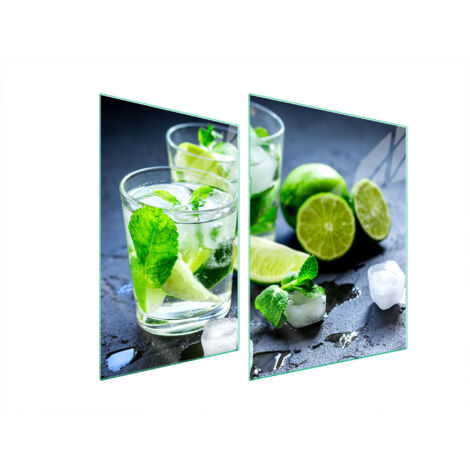 PLACA PROTECTORA DE VIDRIO PARA ESTUFA 70x52 LIMÓN