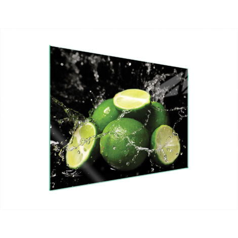 PLACA PROTECTORA DE VIDRIO PARA ESTUFA 70x52 LIMÓN