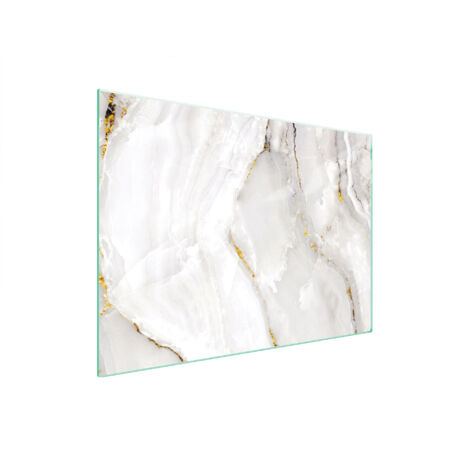 PLACA PROTECTORA DE VIDRIO PARA ESTUFA 70x52 MÁRMOL