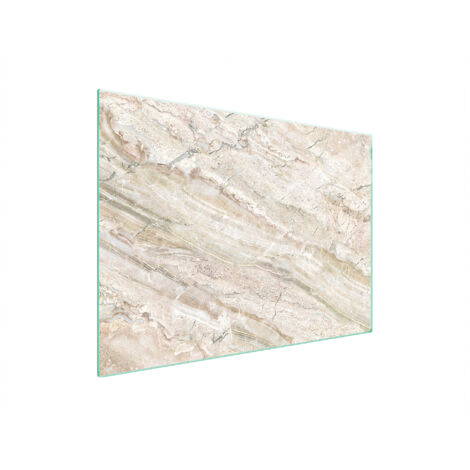 PLACA PROTECTORA DE VIDRIO PARA ESTUFA 70x52 MÁRMOL