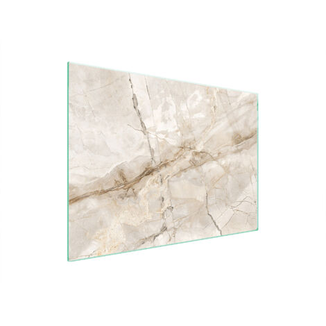PLACA PROTECTORA DE VIDRIO PARA ESTUFA 70x52 MÁRMOL