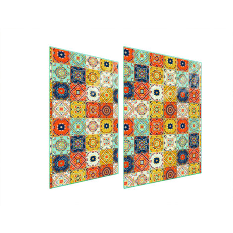 PLACA PROTECTORA DE VIDRIO PARA ESTUFA 70x52 MOSAICO