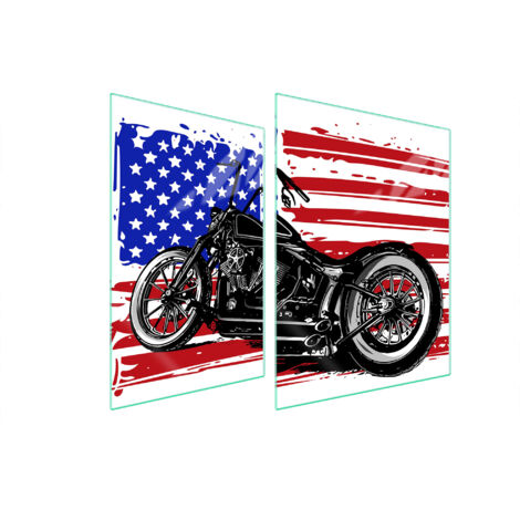 PLACA PROTECTORA DE VIDRIO PARA ESTUFA 70x52 MOTOCICLETA