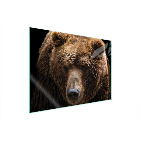 PLACA PROTECTORA DE VIDRIO PARA ESTUFA 70x52 OSITO DE PELUCHE
