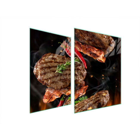 PLACA PROTECTORA DE VIDRIO PARA ESTUFA 70x52 PARRILLA