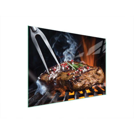 PLACA PROTECTORA DE VIDRIO PARA ESTUFA 70x52 PARRILLA