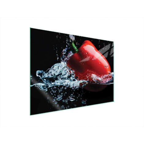 PLACA PROTECTORA DE VIDRIO PARA ESTUFA 70x52 PIMIENTA