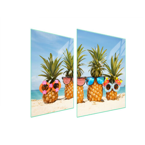PLACA PROTECTORA DE VIDRIO PARA ESTUFA 70x52 PIÑA
