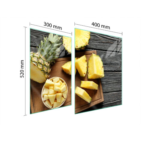 PLACA PROTECTORA DE VIDRIO PARA ESTUFA 70x52 PIÑA