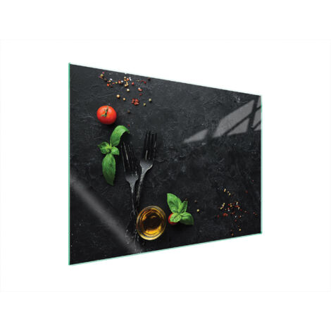 PLACA PROTECTORA DE VIDRIO PARA ESTUFA 70x52 PIZARRA