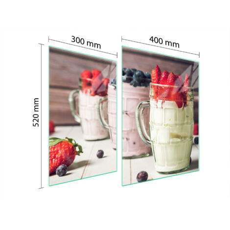 PLACA PROTECTORA DE VIDRIO PARA ESTUFA 70x52 POSTRE