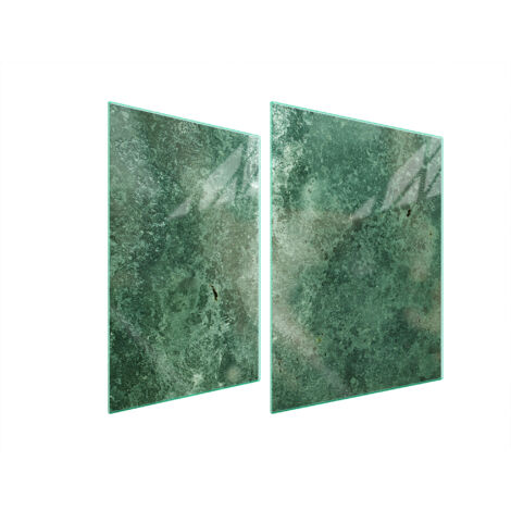 PLACA PROTECTORA DE VIDRIO PARA ESTUFA 70x52 TURQUESA