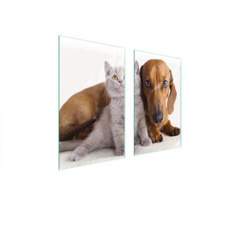 PLACA PROTECTORA DE VIDRIO PARA ESTUFA 75x52 ANIMALES