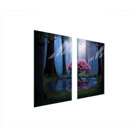 PLACA PROTECTORA DE VIDRIO PARA ESTUFA 75x52 ÁRBOL