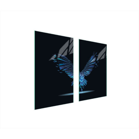 PLACA PROTECTORA DE VIDRIO PARA ESTUFA 75x52 BIRD